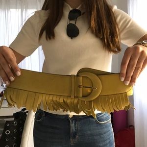 Authentic leather Ferragamo belt